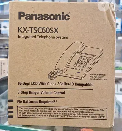 PANASONIC INTEGRATED TELEPHONE SYSTEM KX-TSC60SX