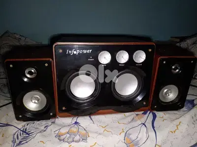 loud speakers.