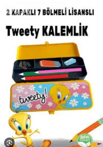 Tweety stationery case