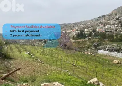 Prime Land with Payment Facilities 4sale in Kfardebian-أرض في كفردبيان