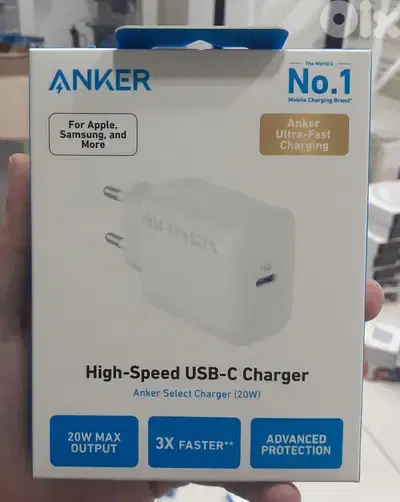 Anker Select Charger Usb-c 20w 2pin 10$