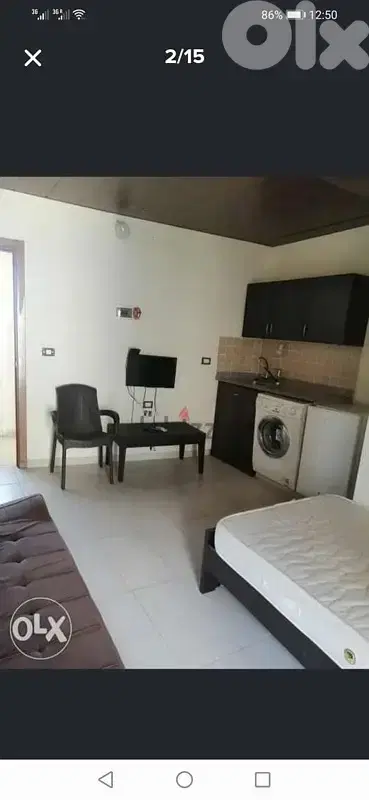 rooms furnished in Bouar main road for rent 350$/month