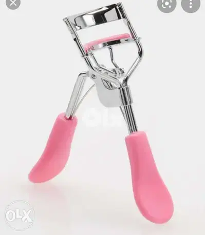 High quality pink silicone handles eyelash curler