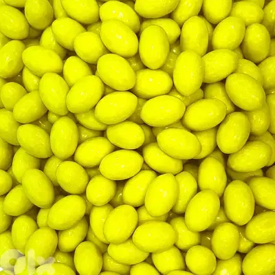 LEMON BUBBLE GUM 30mm (Box of 1000) - For Vending Machines