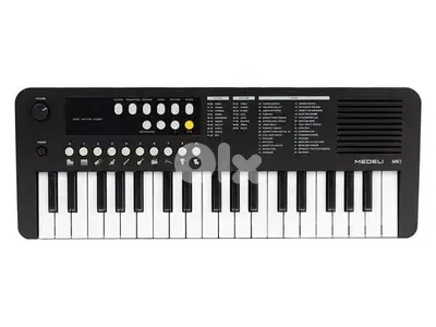 Medeli MK1 BK keyboard, 37 mini-size keys, with USB-C cable for power