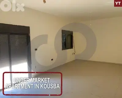 Great deal- 111 SQM apartment in kousba in a calm zone REF#YT126717