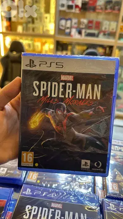 Cd ps5 spider-man miles morales