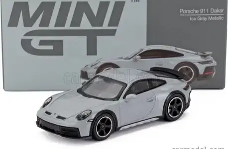 Porsche 911 992 Dakar 2023 diecast car model 1;64