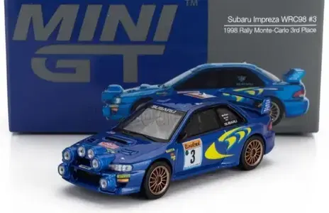 Subaru Impreza McRae (Monte Carlo 1998) diecast car model 1;64