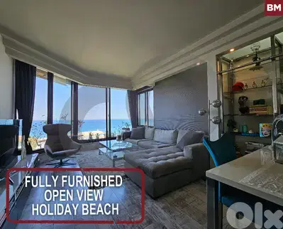 fully furnished open view Holiday beach , ZOUK MOSBEH REF#BM126808