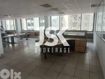 L19328 - 500 SQM Open Space Office For Rent in Bouchrieh