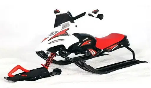 Snow Sledge Sleigh Iron Motorcycle Sled - زلاجة الثلج على شكل دراجة