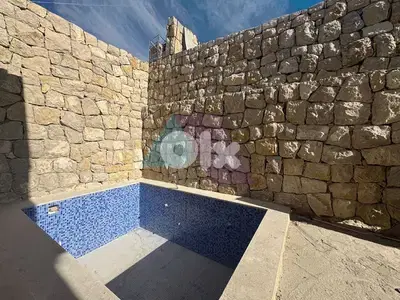 3 bedroom luxurious villa+pool+sea view 4sale in Mechmech-فيلا في مشمش
