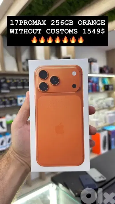 IPHONE 17promax 2TB Sim esim