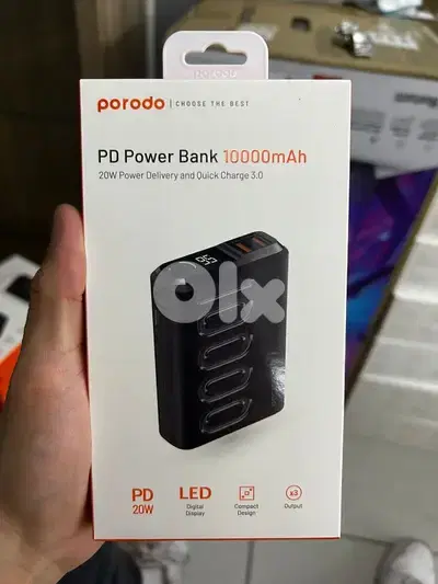 Porodo pd powerbank 10000mah Porodo pd powerbank 10000mah