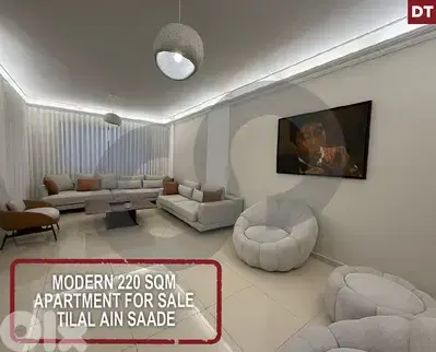 Modern 220 SQM Apartment for Sale – Tilal Ain Saade REF#DT127101