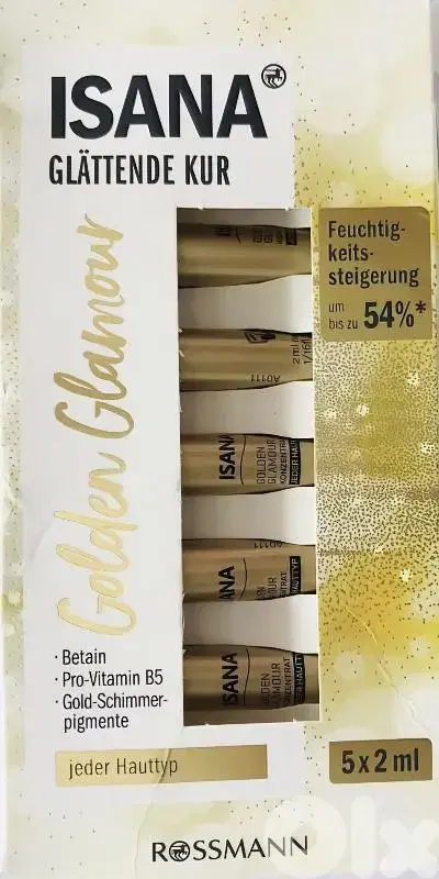ISANA Golden Glamour smoothing treatment/3$ delivery