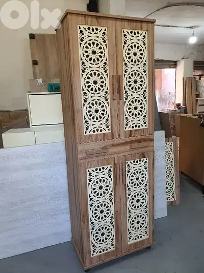 خزائن أحذية حجم كبير  cnc جديدة من المعمل