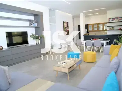 L19400 - Furnished Apartment with Backyard For Rent in Baabda