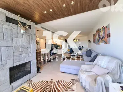 L19444 -Luxurious Modern Fully Furnished Apartment For Sale in Rayfoun