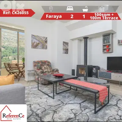 Apartment/Chalet in Faraya for sale للبيع شقة/شاليه في فاريّا