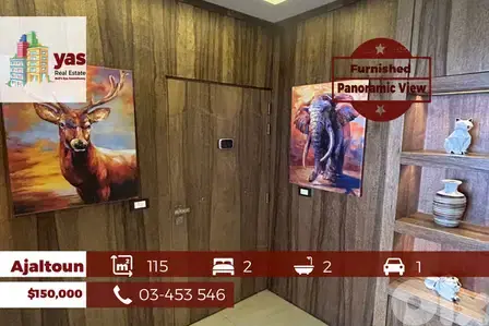 Ajaltoun 115m2 | Furnished | Decorated | Calm Street | Catch | DA