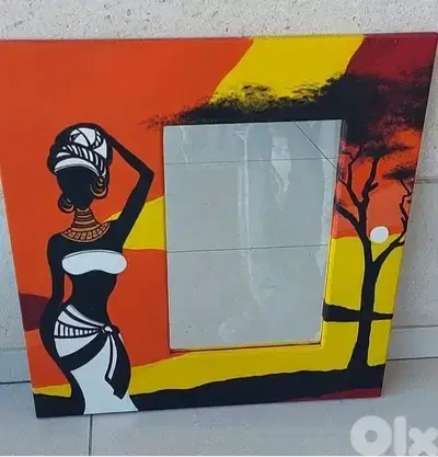 painted mirror
