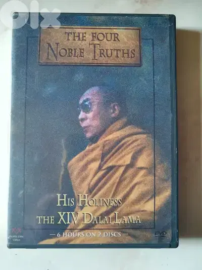 The four noble truth by his holiness The Dalai Lama on 2 DVDs
