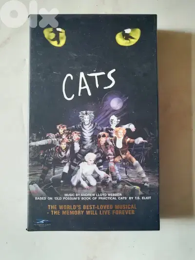 Andrew Lloyd Webber – Cats the musical on original VHS