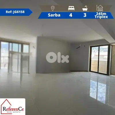 Triplex in Sarba for rent تريبلكس في صربا للايجار