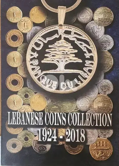 empty album for lebanese coins