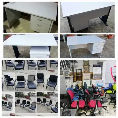 كراسي اوروبي شبه جديد مكاتب بنوكي موجود كمية