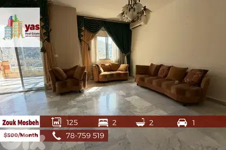 Zouk Mosbeh 125m2 | Rent | Well Maintained | Private Street | EL