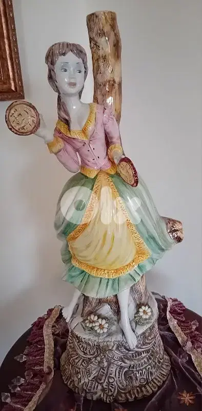 Porcelain statue