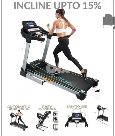 sssports  treadmill 4hp and automatic incline