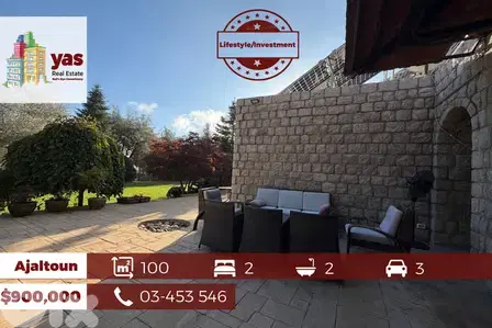Ajaltoun 100m2 Villa | 2000m2 Land | Ultra Unique Property | PES |