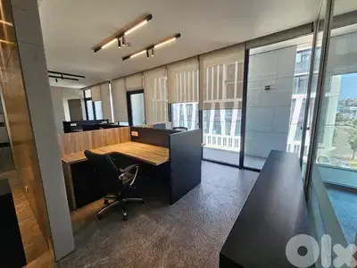 WATERFRONT DBAYEH 260Sq OFFICES FOR RENT FULLY DECORATED, (DBR-187)