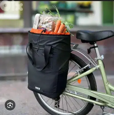 live in style shopping bag with bike hooks