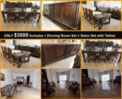 Dining + Salon Set