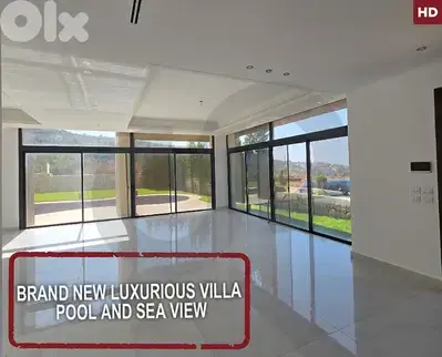 Brand New Luxurious villa - pool and sea view-  MEDYAR REF#HD128030