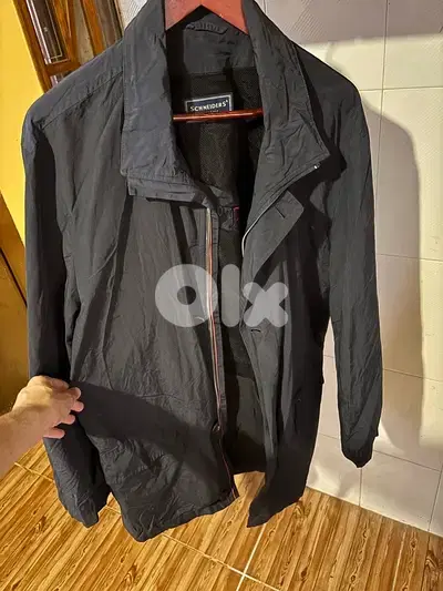 Schneiders Salzburg&schoeller ComforTemp Technology navy blue mid coat