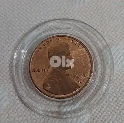 UNC USA Reverse Lincolin Proof Cent coin"W" mintWest Point year 2019
