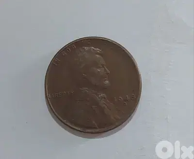 USA  Lincolin Wheat cent coin year 1948 D