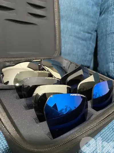 Porsche Design sunglasses with interchangeable lenses