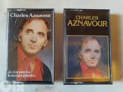 Two charles Aznavour original cassettes