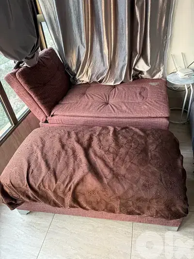 sofa & pouffe