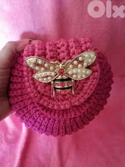 crochet handbag