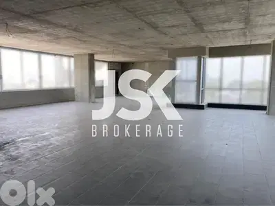 L19640 - 420 SQM Open Space Office For Rent in Achrafieh