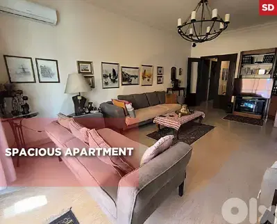Spacious and elegant living/ Msaytbeh-مصيطبة REF#SD128236