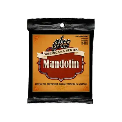 GHS Americana Cryogenic Mandolin Strings, Light (10-38)